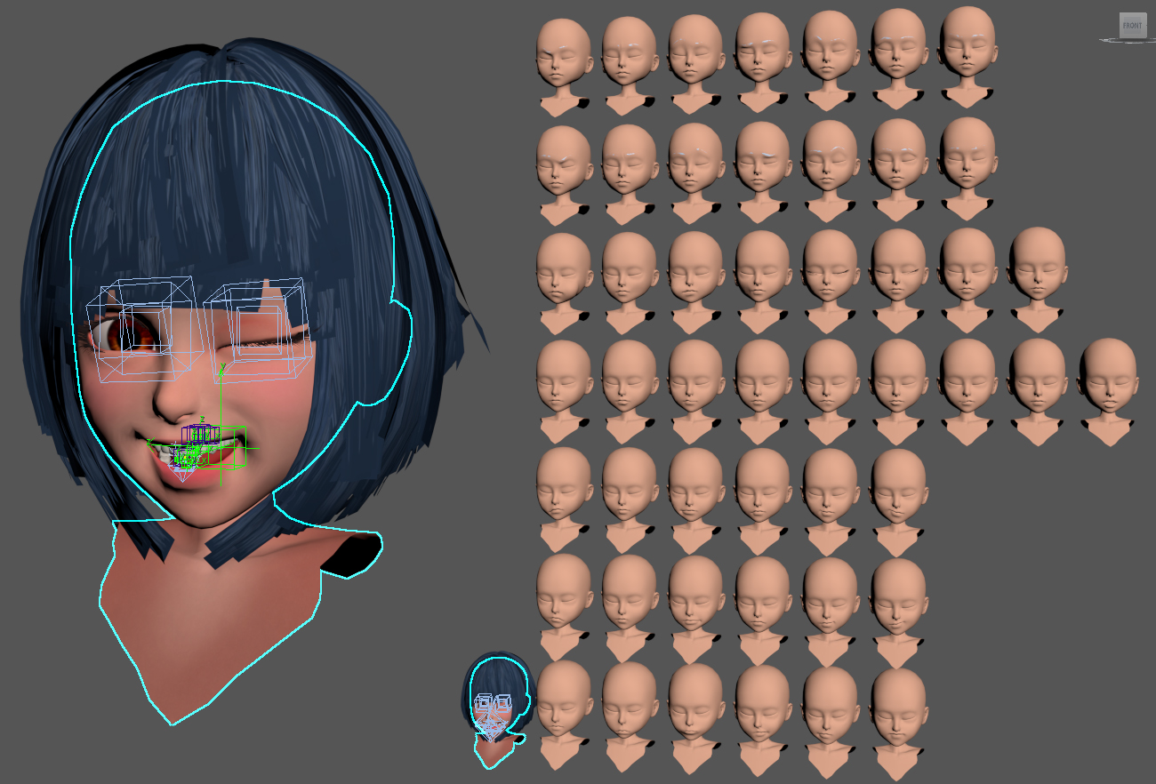 連載】第2回：映像制作におけるUE4のためのキャラクターデータ構成